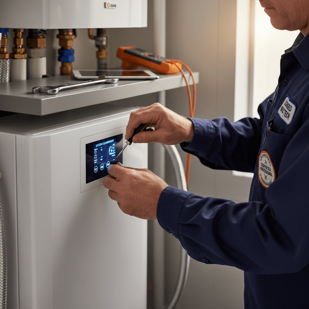Water heater service
